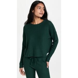 Beyond Yoga Brushed Up Cropped Pullover